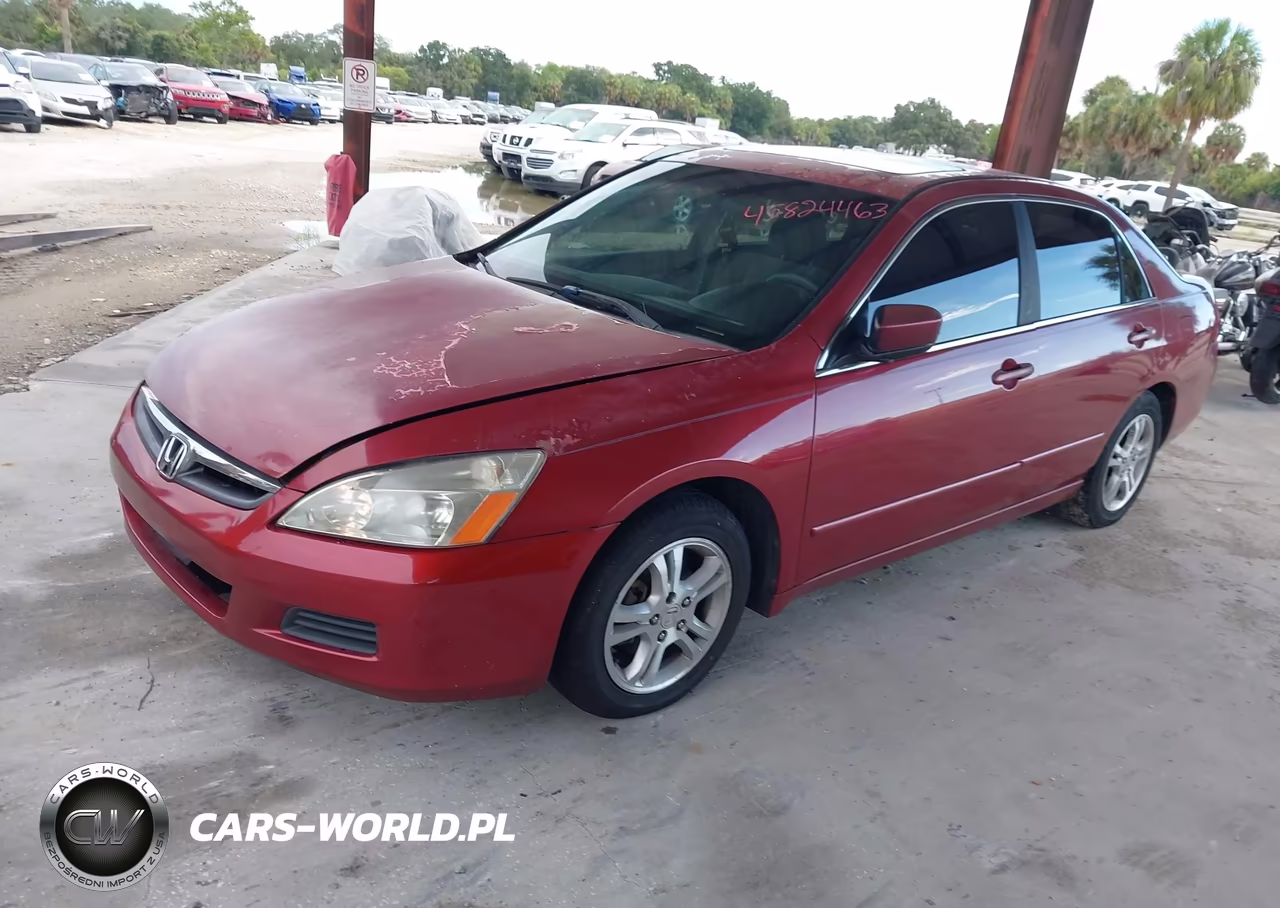 2007 Honda Accord 2.4 Ex VIN:1HGCM56757A148587 - 2