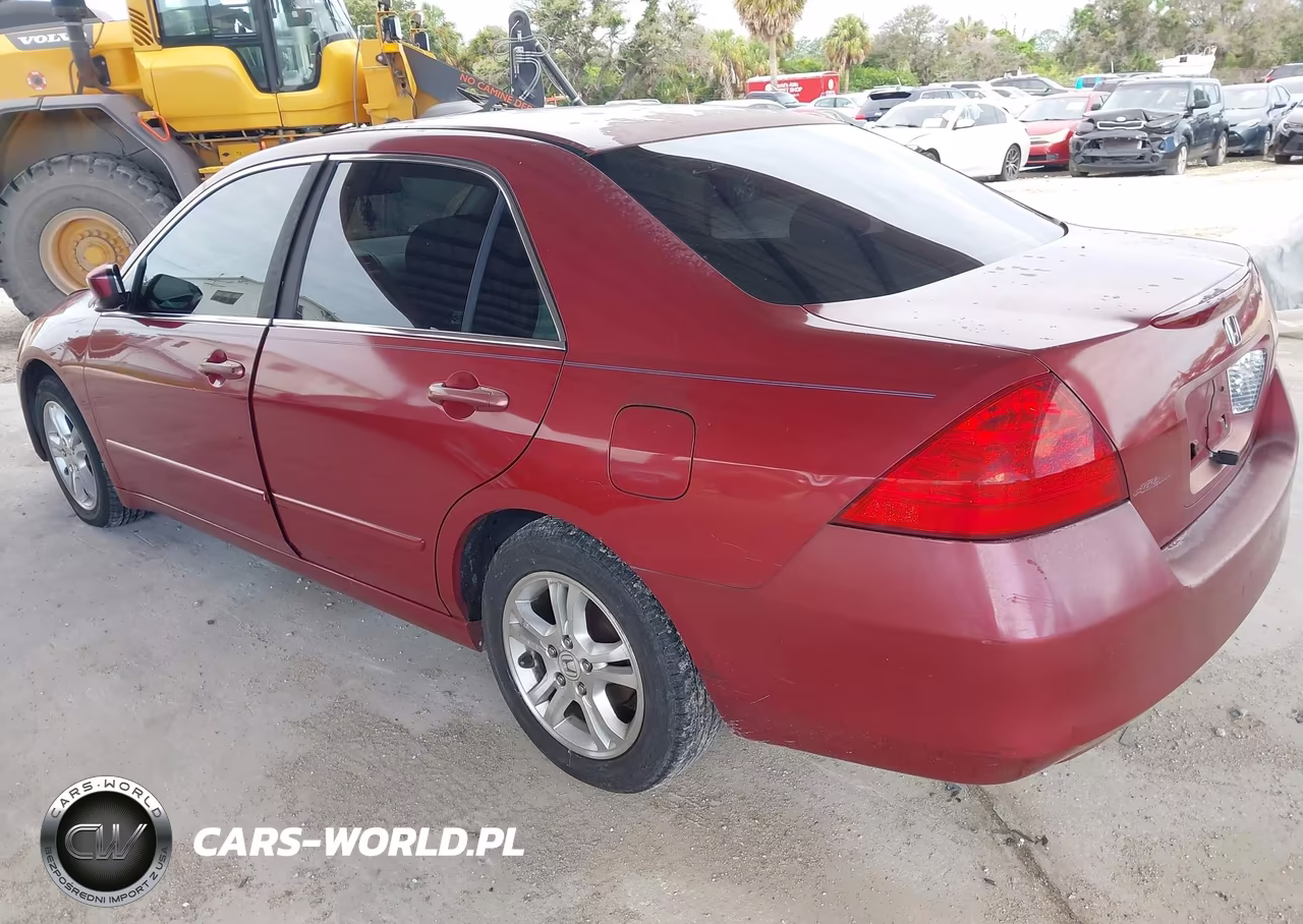 2007 Honda Accord 2.4 Ex VIN:1HGCM56757A148587 - 3