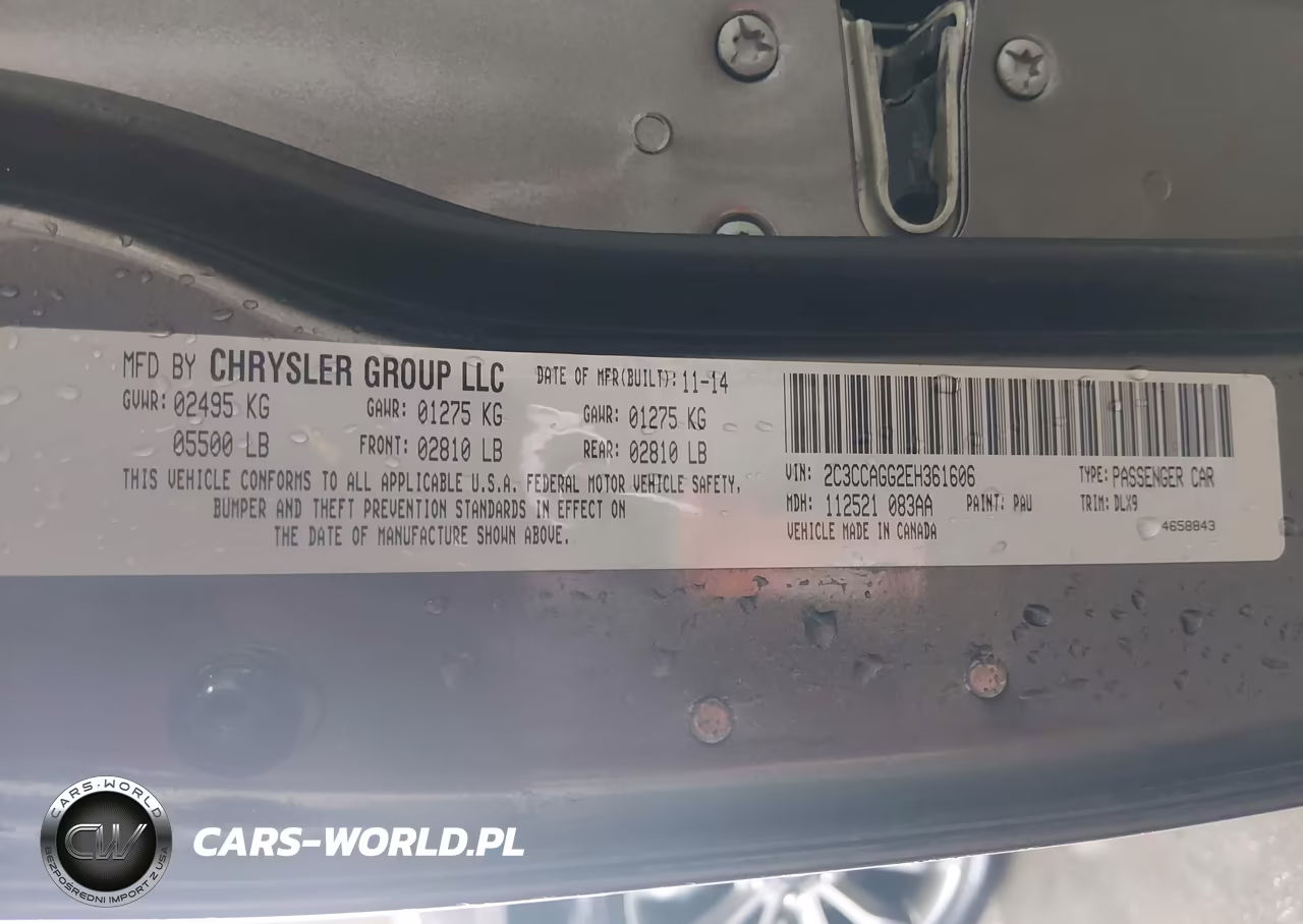2014 Chrysler 300 300S VIN:2C3CCAGG2EH361606 - 9