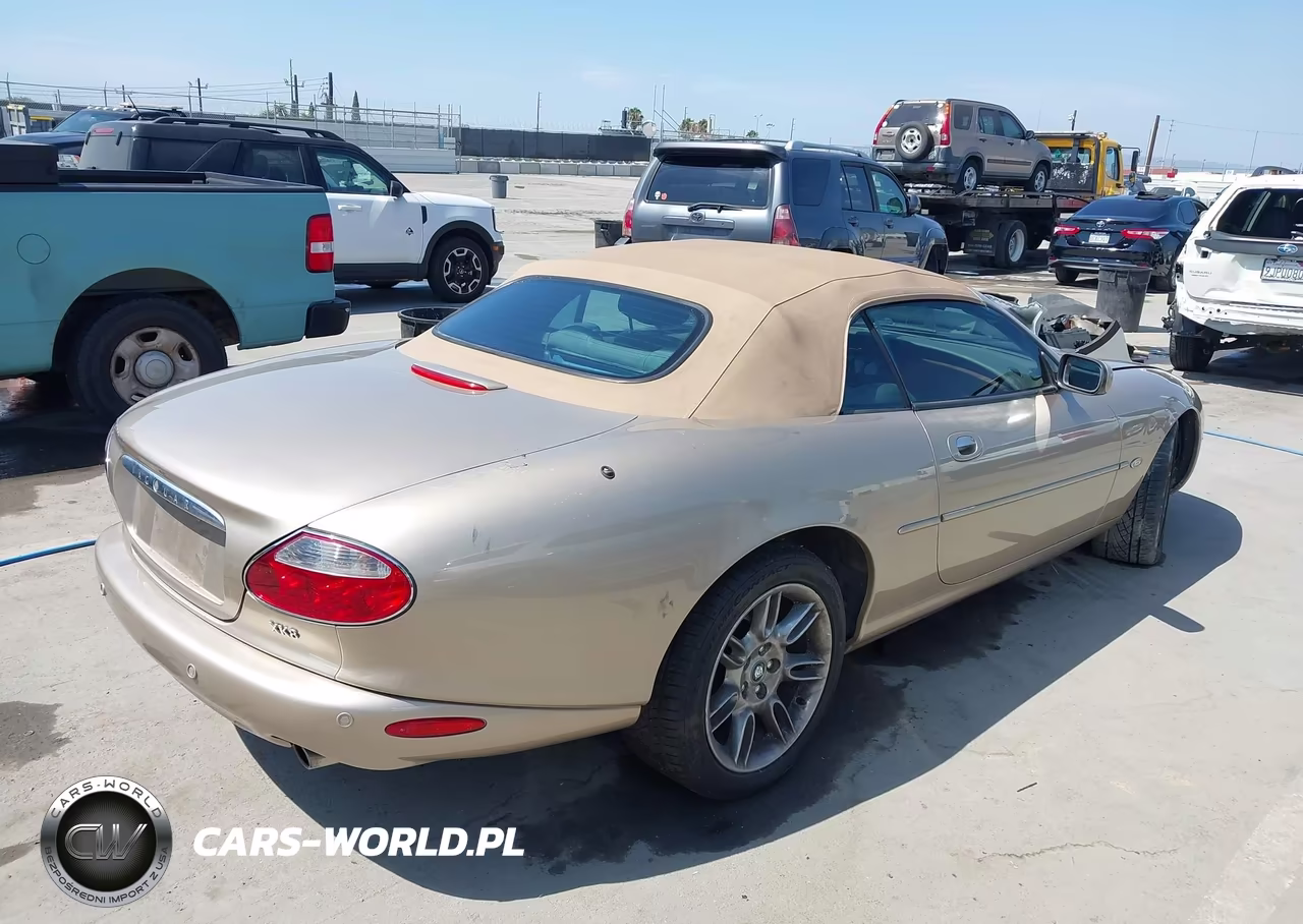 2001 Jaguar Xk8 VIN:SAJDA42CX1NA22383 - 4