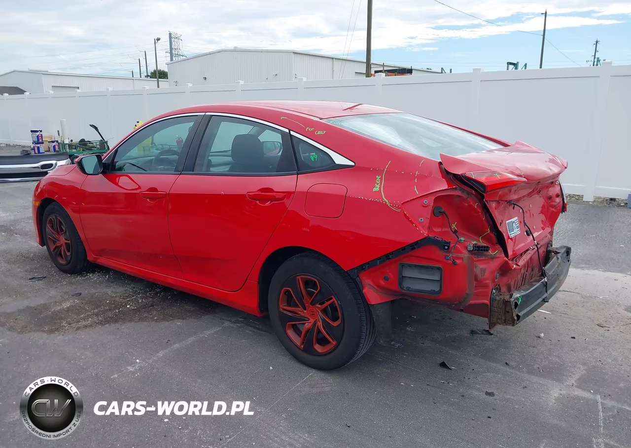 2016 Honda Civic Lx VIN:2HGFC2F58GH525105 - 3