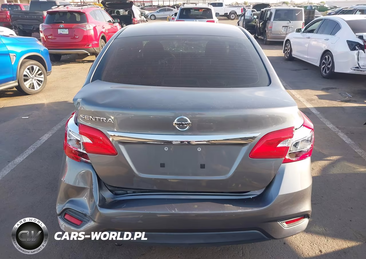 2019 Nissan Sentra S VIN:3N1AB7AP6KY446815 - 17