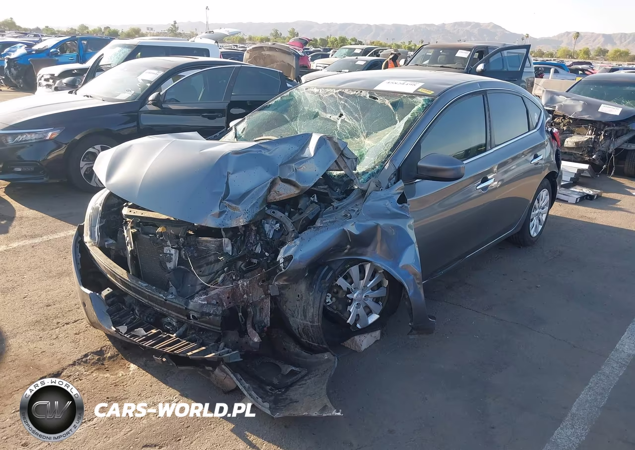 2019 Nissan Sentra S VIN:3N1AB7AP6KY446815 - 2