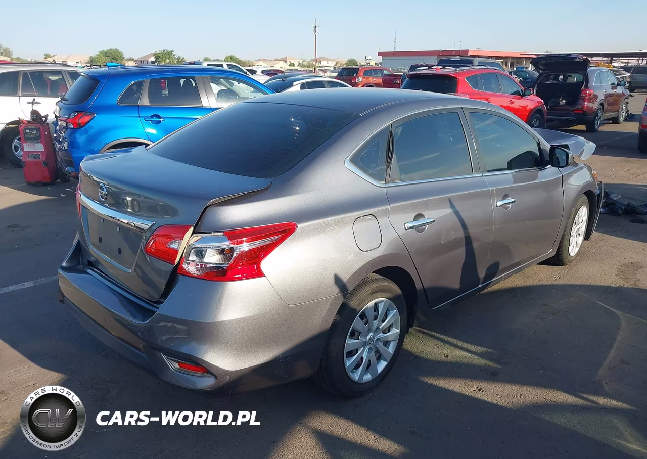 2019 Nissan Sentra S VIN:3N1AB7AP6KY446815 - 4