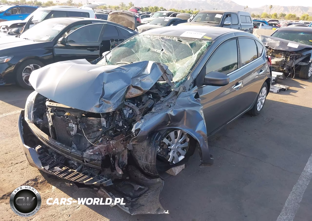 2019 Nissan Sentra S VIN:3N1AB7AP6KY446815 - 6
