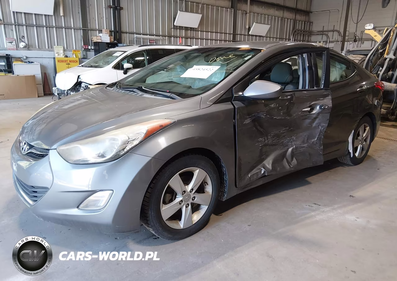 2013 Hyundai Elantra Gls VIN:5NPDH4AE7DH328696 - 2