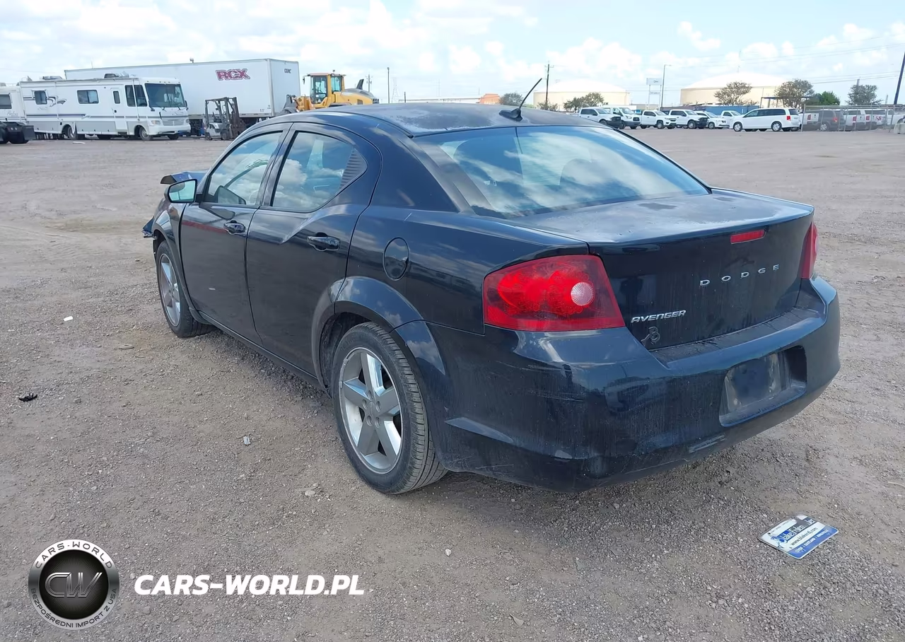 2013 Dodge Avenger Se VIN:1C3CDZAB1DN617698 - 3