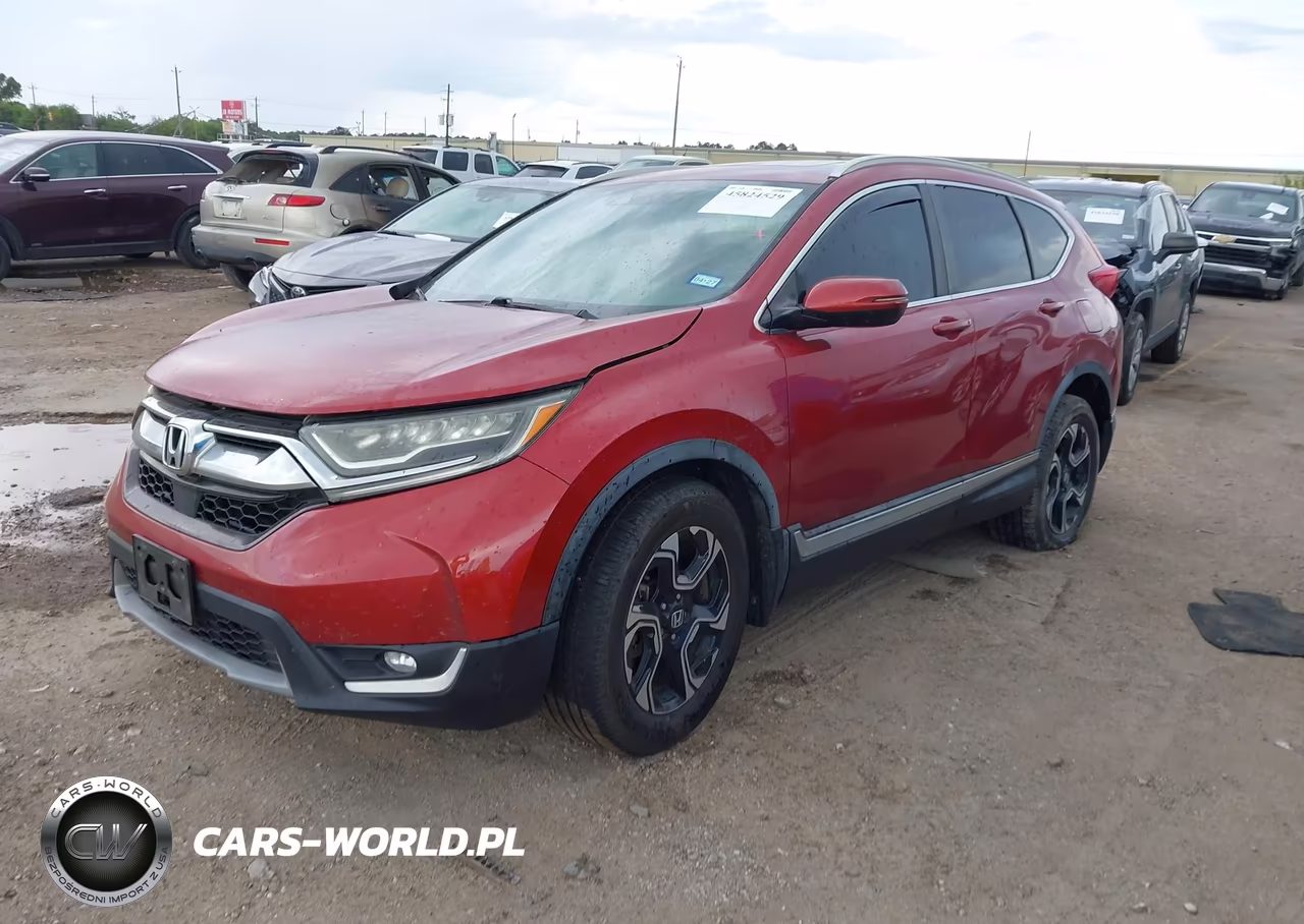 2017 Honda Cr-V Touring VIN:5J6RW1H9XHL014443 - 2