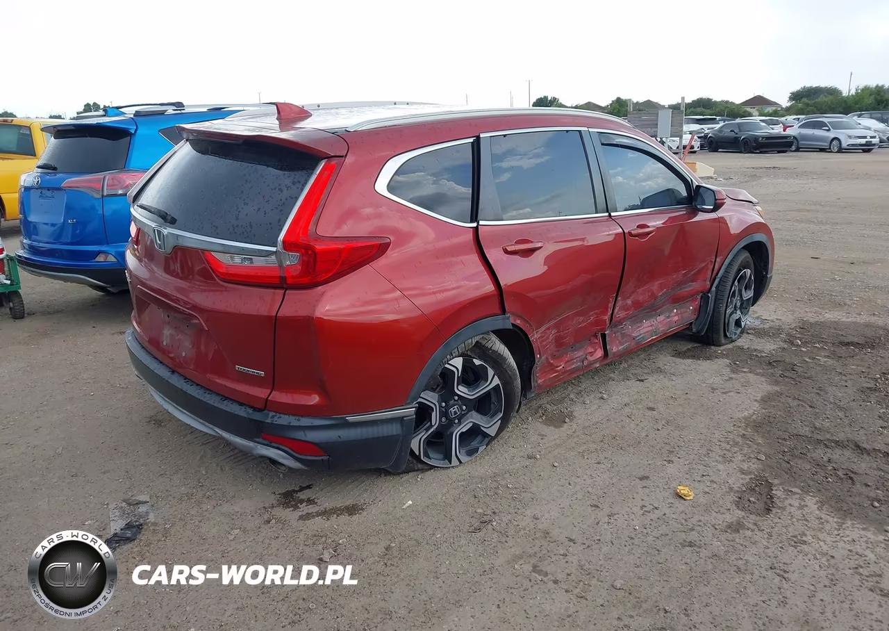 2017 Honda Cr-V Touring VIN:5J6RW1H9XHL014443 - 4