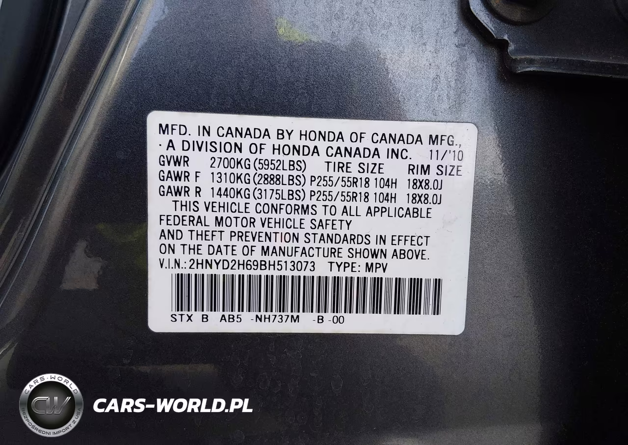 2011 Acura Mdx Technology Package VIN:2HNYD2H69BH513073 - 9