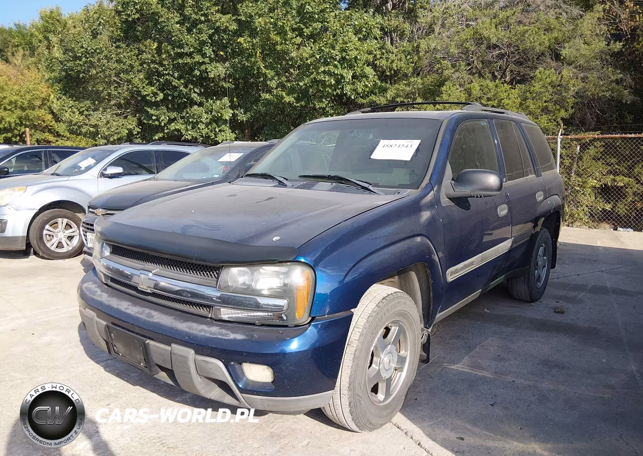 2002 Chevrolet Trailblazer Lt VIN:1GNDS13S422119392 - 2