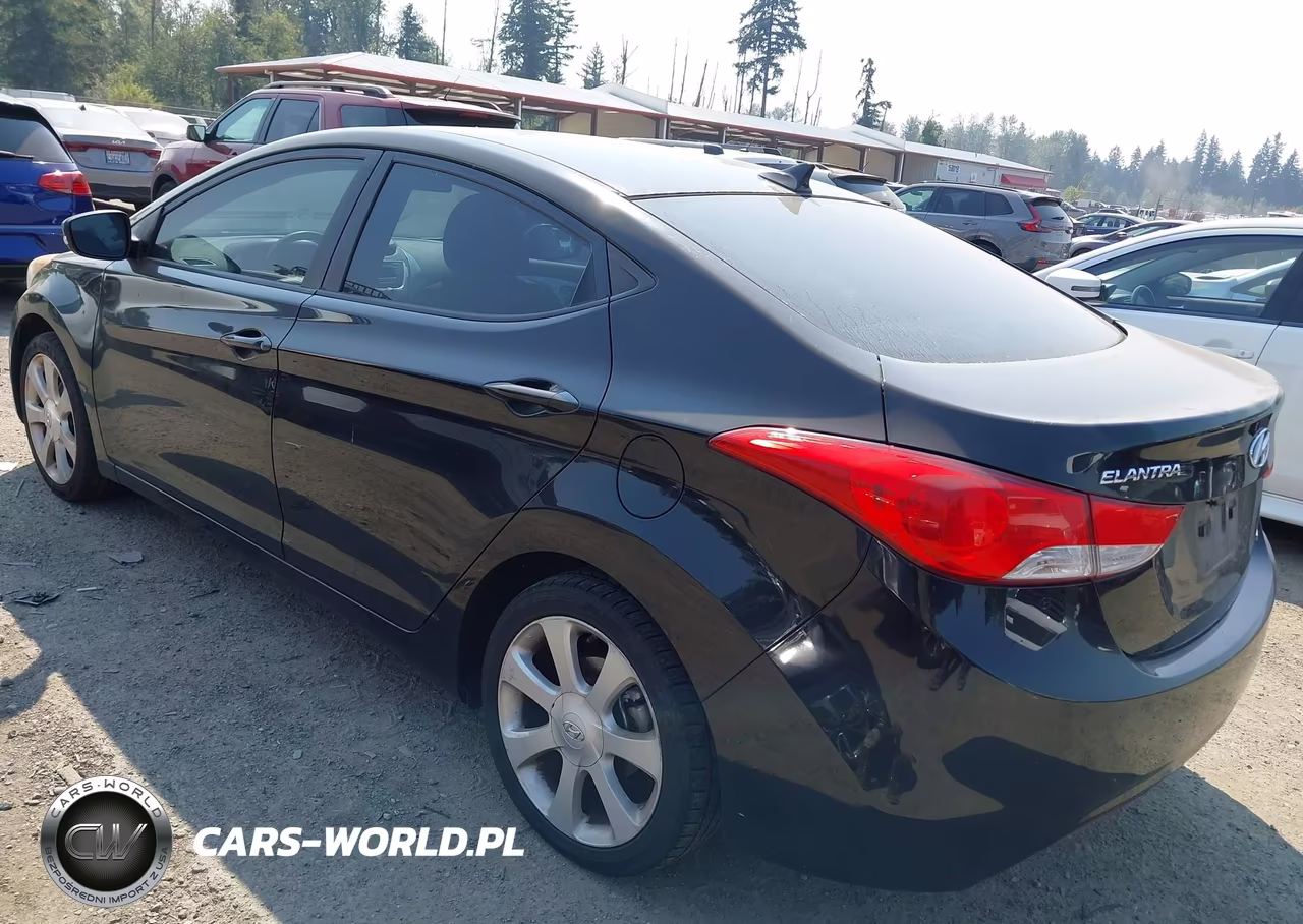 2011 Hyundai Elantra Limited VIN:5NPDH4AEXBH021908 - 3