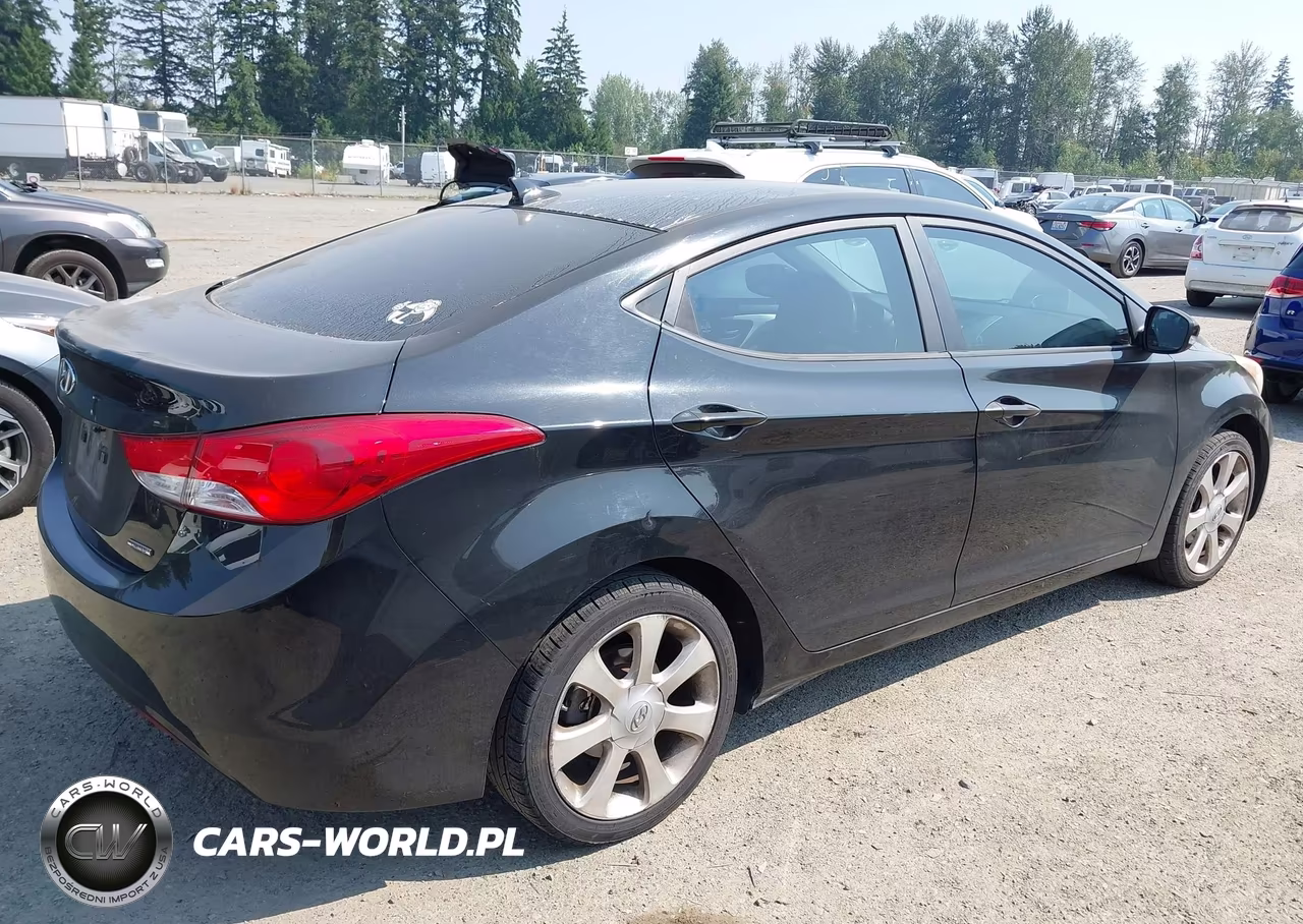 2011 Hyundai Elantra Limited VIN:5NPDH4AEXBH021908 - 4