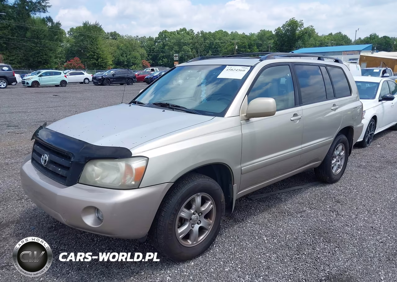 2007 Toyota Highlander V6 (2 Rows) (A5) VIN:JTEGP21A670143103 - 2