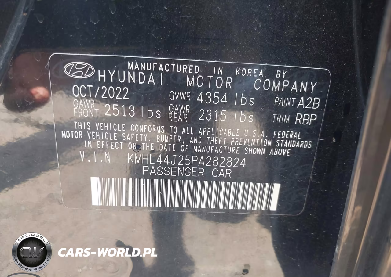 2023 Hyundai Sonata Sel Plus VIN:KMHL44J25PA282824 - 9