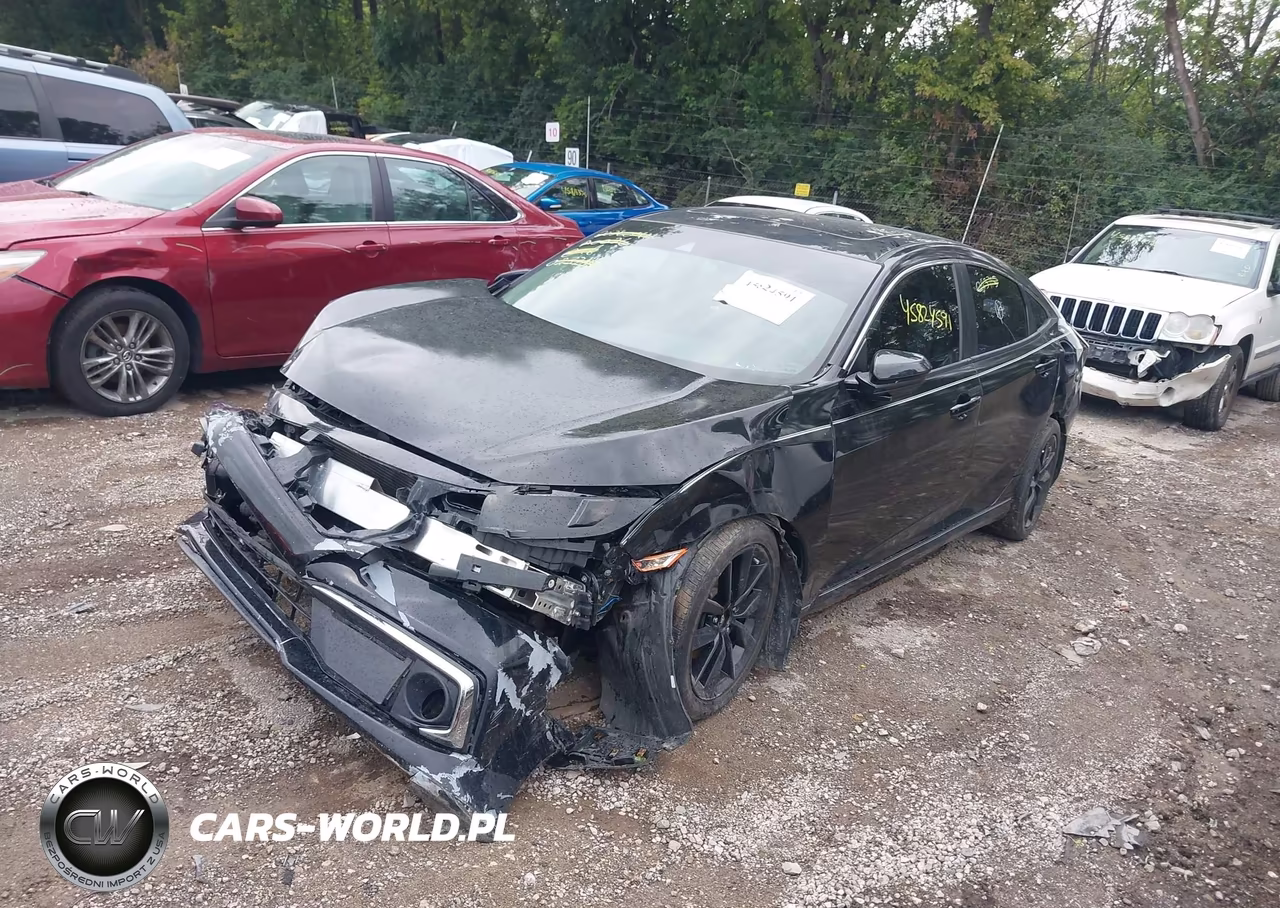 2020 Honda Civic Ex VIN:19XFC1F35LE023715 - 2