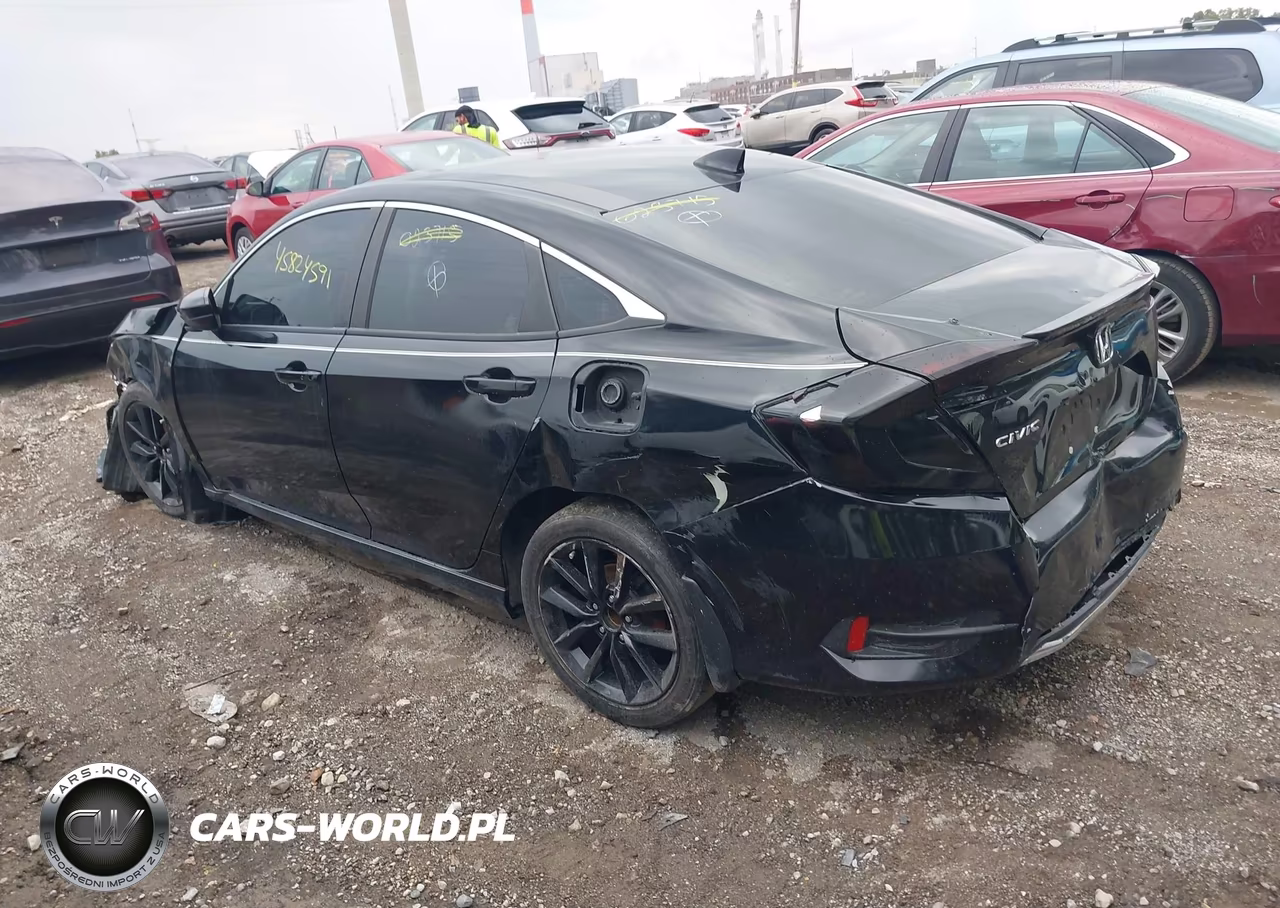2020 Honda Civic Ex VIN:19XFC1F35LE023715 - 3