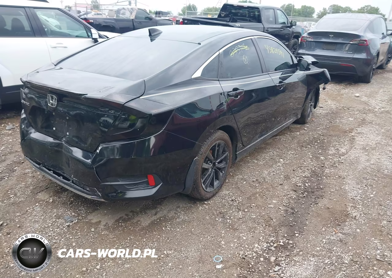 2020 Honda Civic Ex VIN:19XFC1F35LE023715 - 4