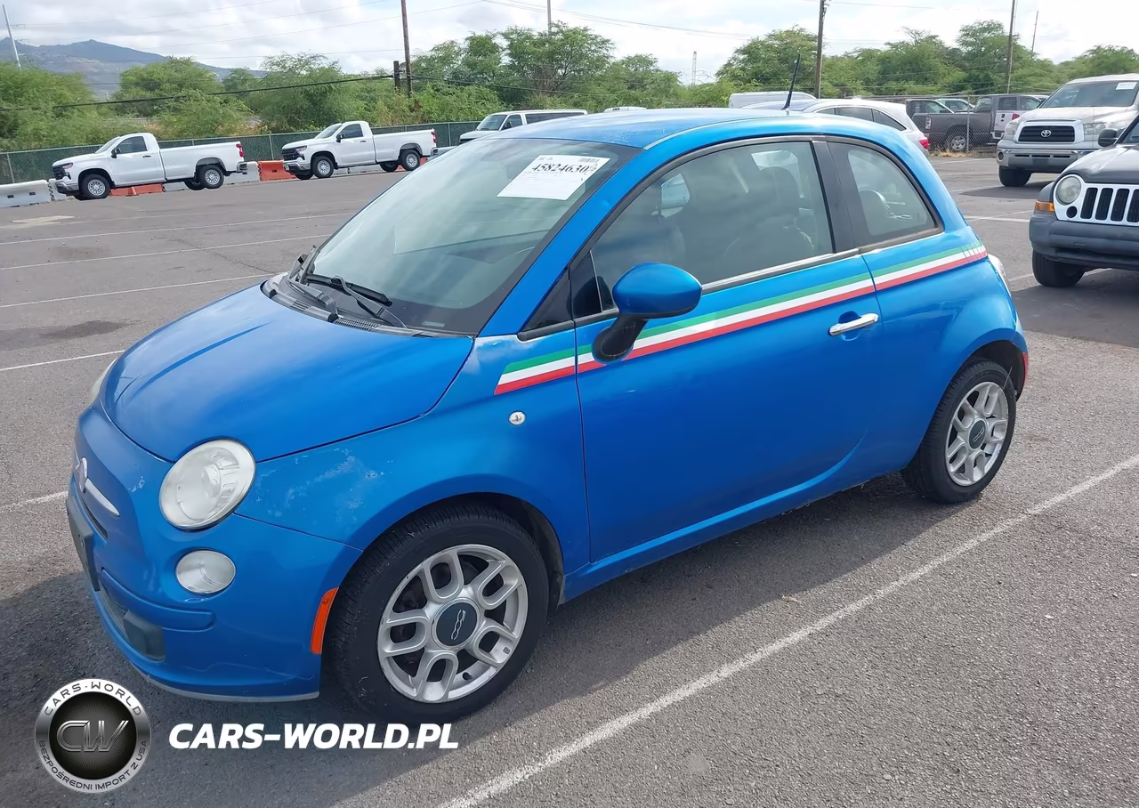 2015 Fiat 500 Pop VIN:3C3CFFAR8FT558531 - 2