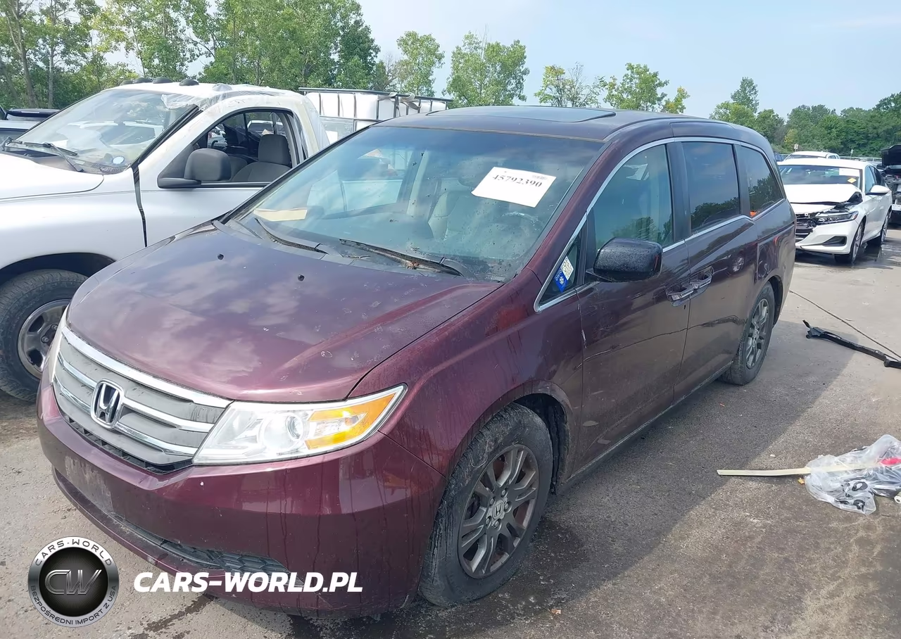 2013 Honda Odyssey Ex-L VIN:5FNRL5H65DB085753 - 2