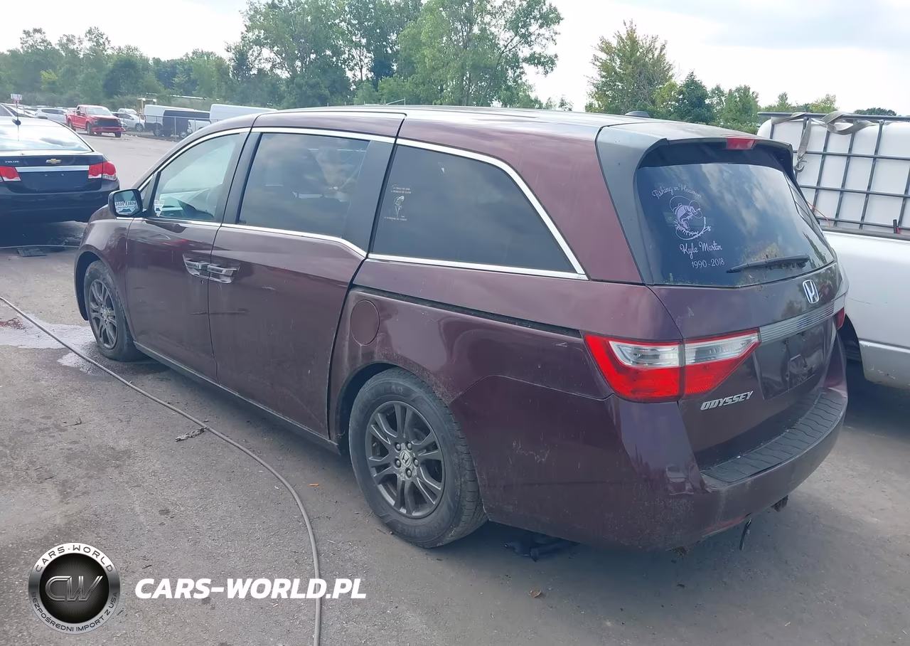 2013 Honda Odyssey Ex-L VIN:5FNRL5H65DB085753 - 3