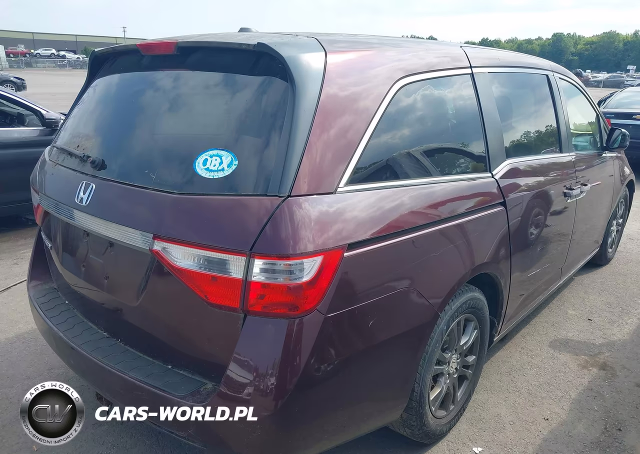 2013 Honda Odyssey Ex-L VIN:5FNRL5H65DB085753 - 4