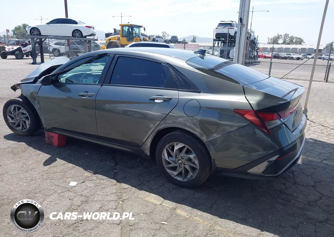 2024 Hyundai Elantra Sel VIN:KMHLM4DG5RU731945 - 3