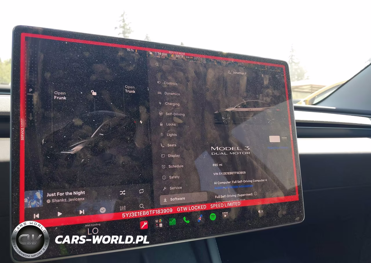 2026 Tesla Model 3 Premium All-Wheel Drive VIN:5YJ3E1EB6TF183909 - 18