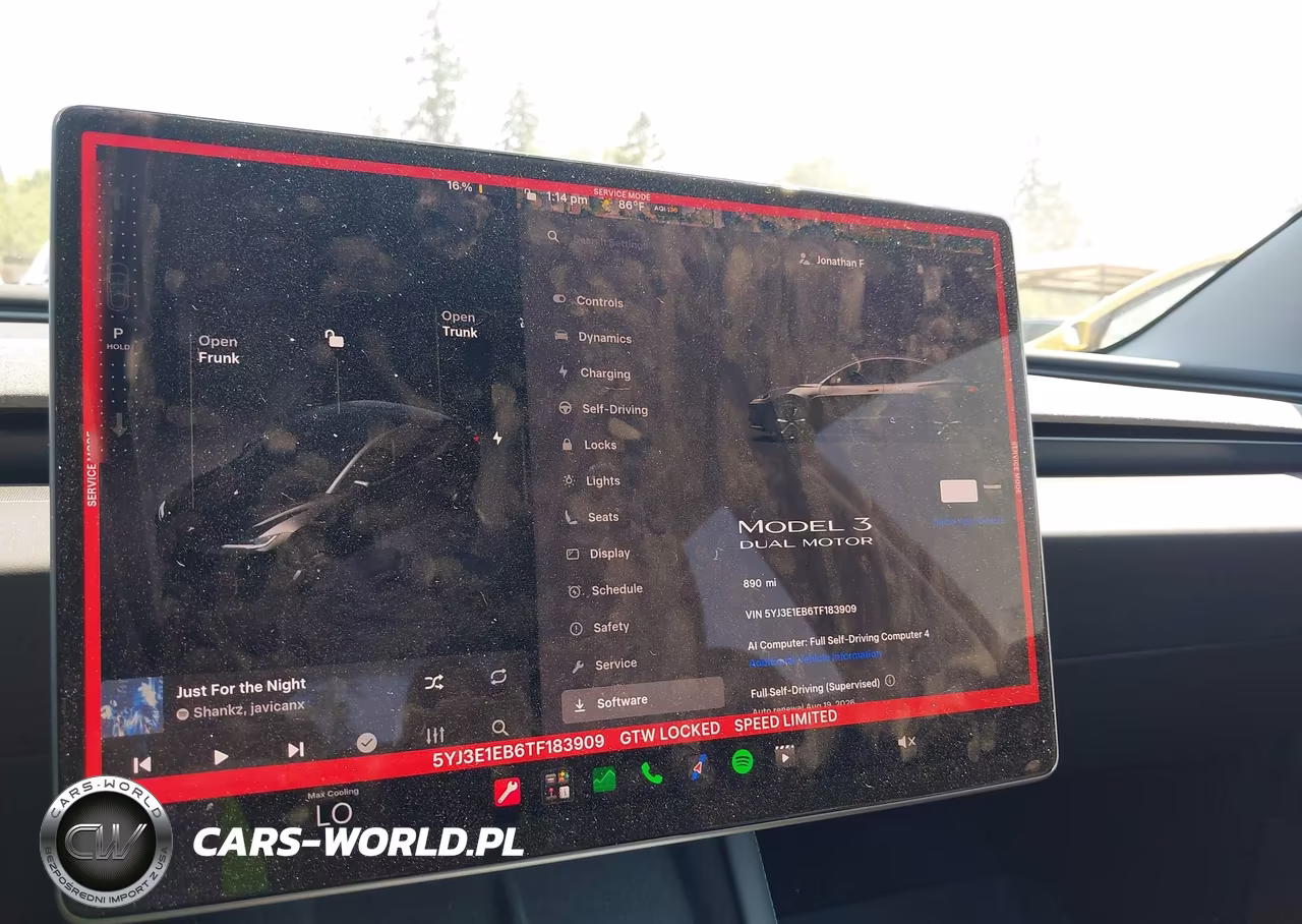 2026 Tesla Model 3 Premium All-Wheel Drive VIN:5YJ3E1EB6TF183909 - 7