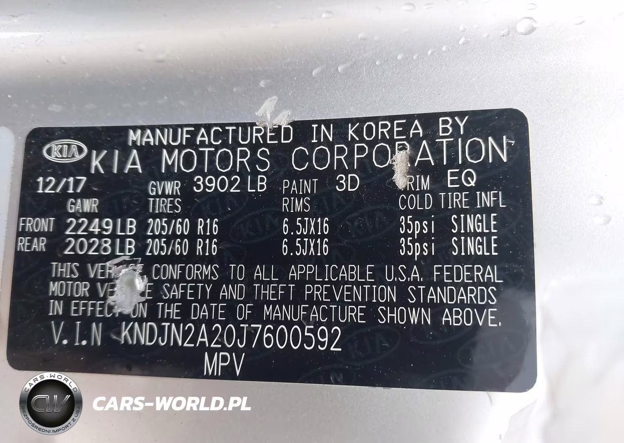 2018 Kia Soul VIN:KNDJN2A20J7600592 - 9