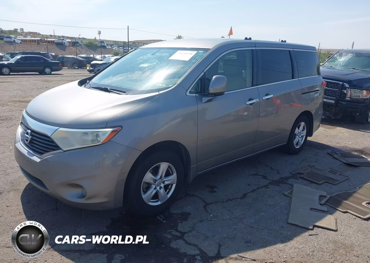 2013 Nissan Quest Sv VIN:JN8AE2KP6D9070362 - 2