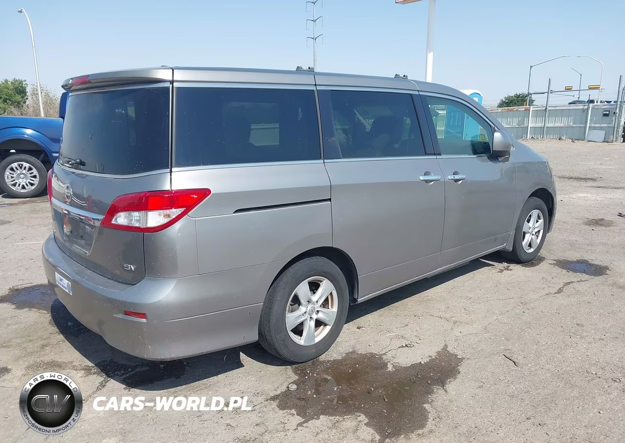 2013 Nissan Quest Sv VIN:JN8AE2KP6D9070362 - 4