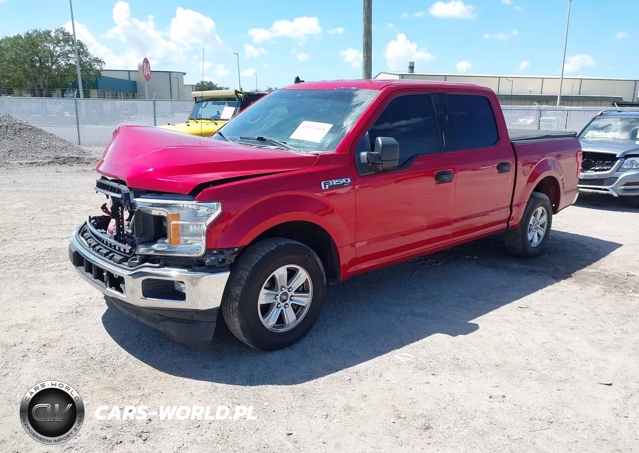 2020 Ford F-150 Xlt VIN:1FTEW1CP2LFA08511 - 2