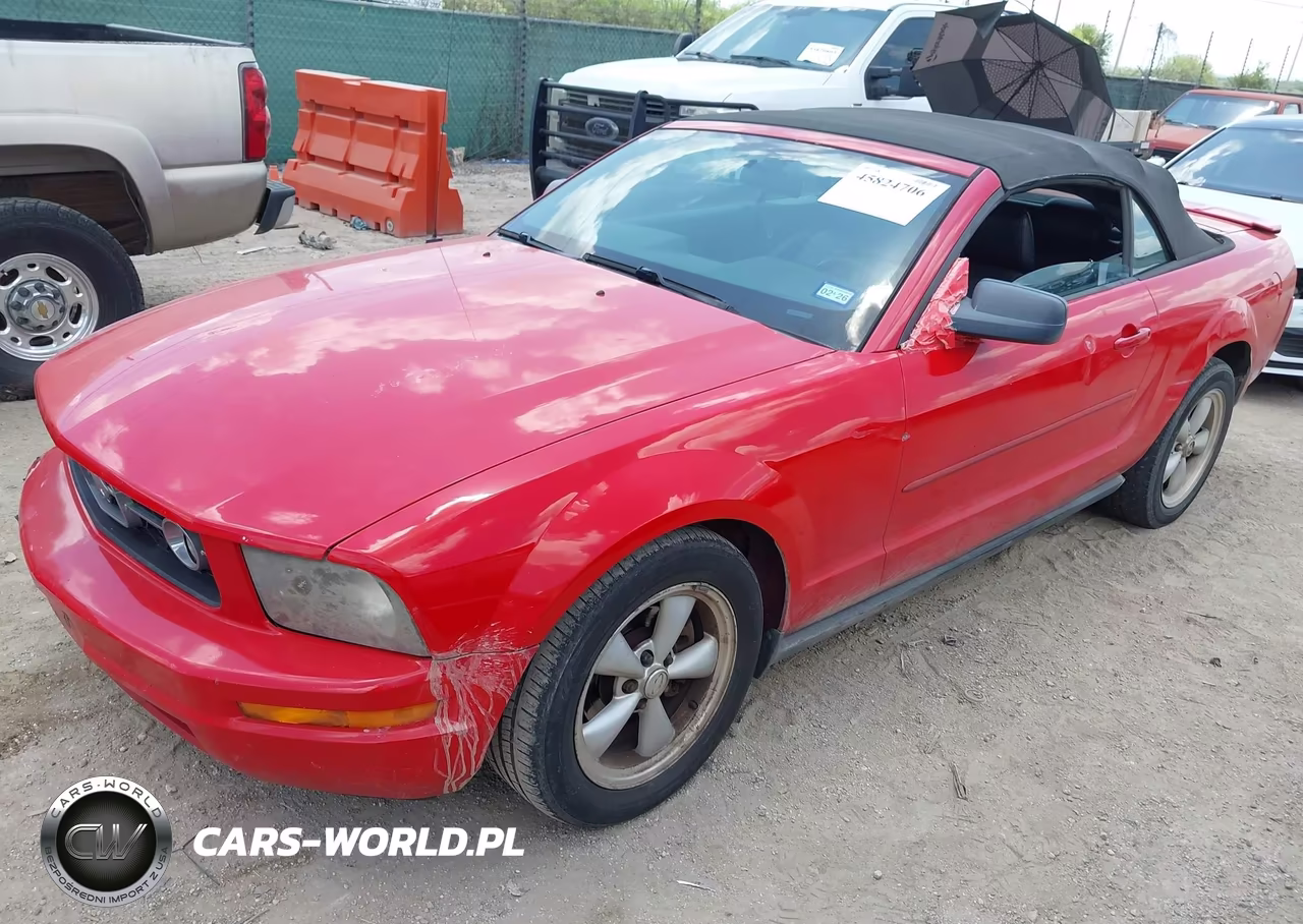 2007 Ford Mustang V6 Deluxe-V6 Premium VIN:1ZVFT84N475276746 - 2