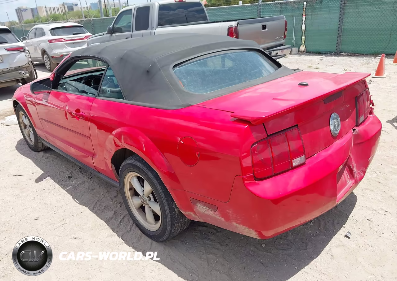 2007 Ford Mustang V6 Deluxe-V6 Premium VIN:1ZVFT84N475276746 - 3