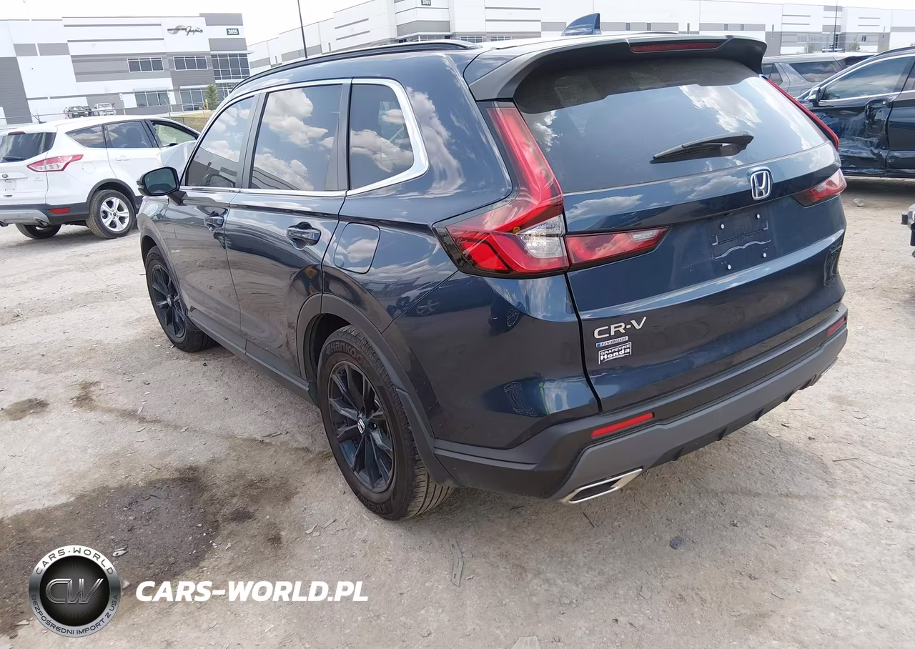 2025 Honda Cr-V Hybrid Sport VIN:7FARS5H52SE018877 - 3