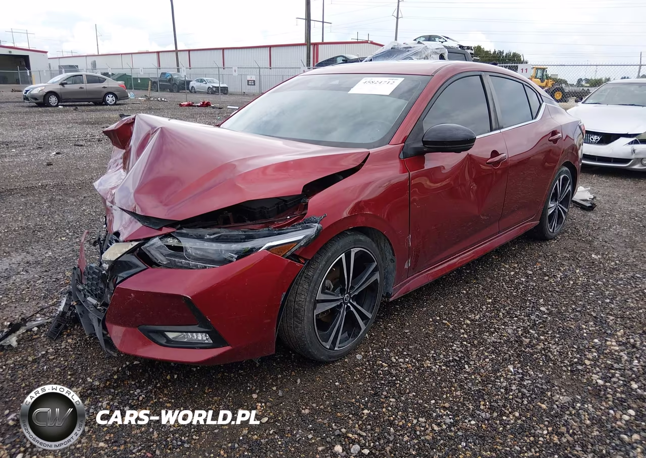 2022 Nissan Sentra Sr Xtronic Cvt VIN:3N1AB8DV7NY250712 - 2