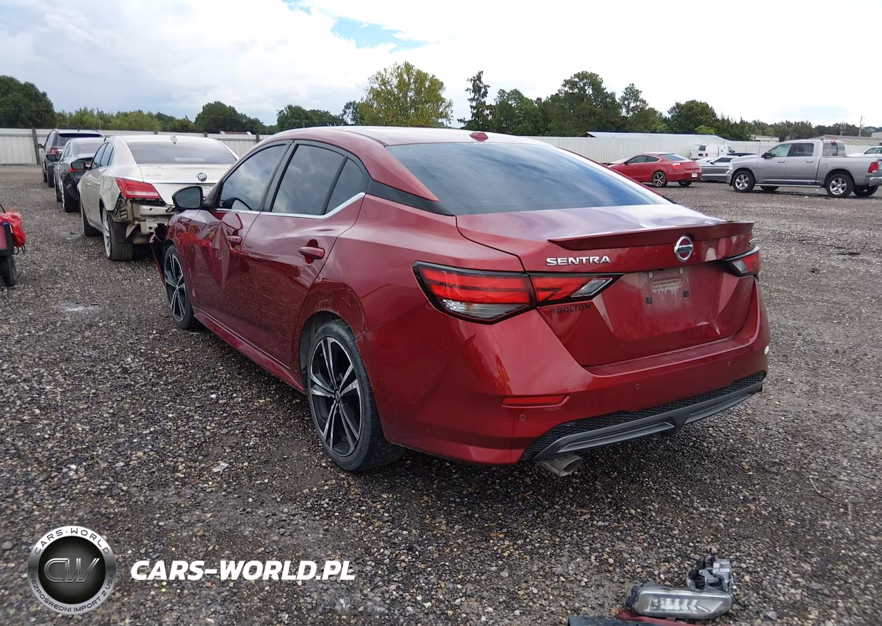 2022 Nissan Sentra Sr Xtronic Cvt VIN:3N1AB8DV7NY250712 - 3