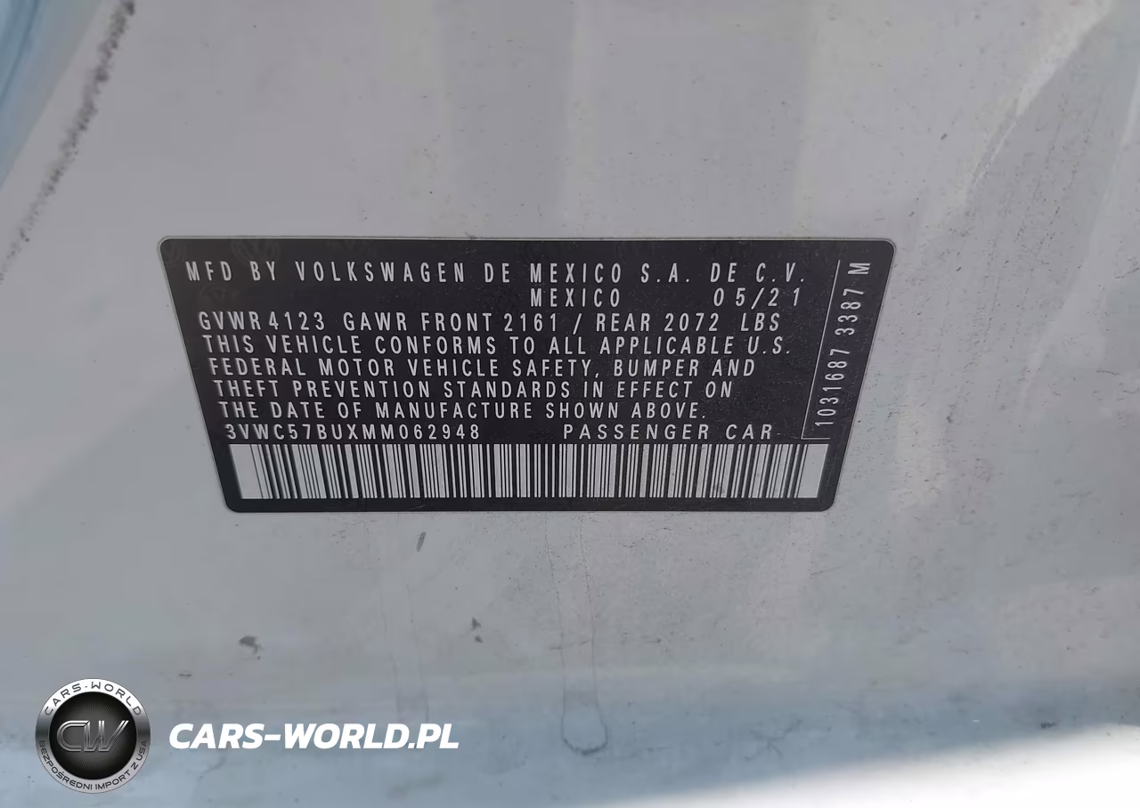 2021 Volkswagen Jetta 1.4T R-Line-1.4T Se-S VIN:3VWC57BUXMM062948 - 9