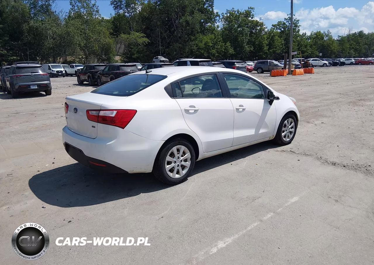 2014 Kia Rio Lx VIN:KNADM4A33E6331601 - 4