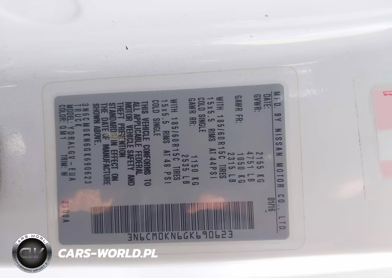 2016 Nissan Nv200 Sv VIN:3N6CM0KN6GK690623 - 9