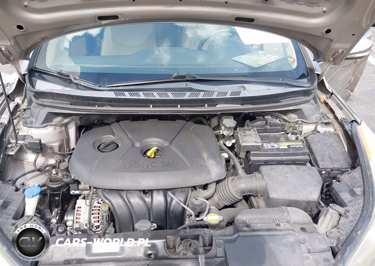 2012 Hyundai Elantra Limited VIN:5NPDH4AE9CH143483 - 10