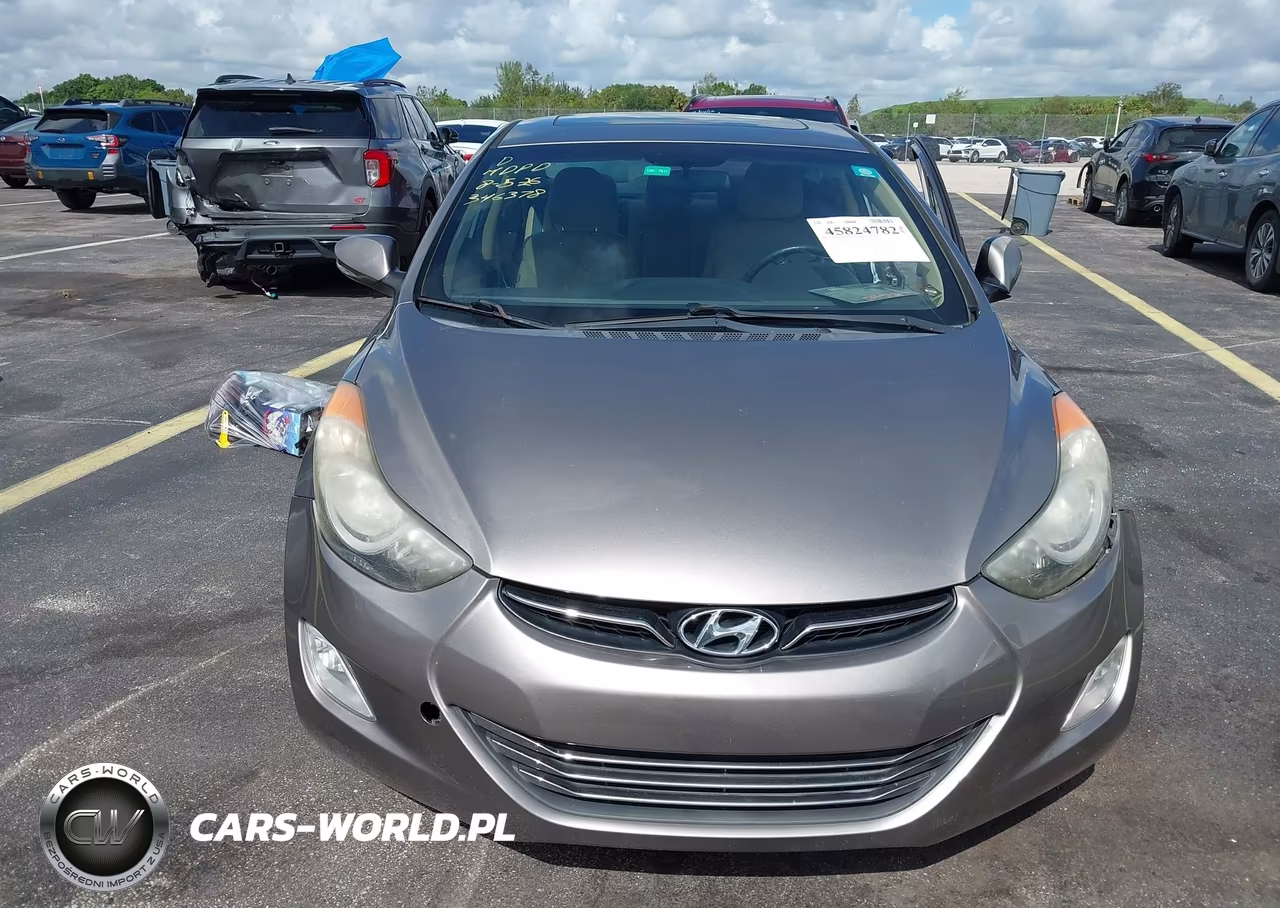 2012 Hyundai Elantra Limited VIN:5NPDH4AE9CH143483 - 12