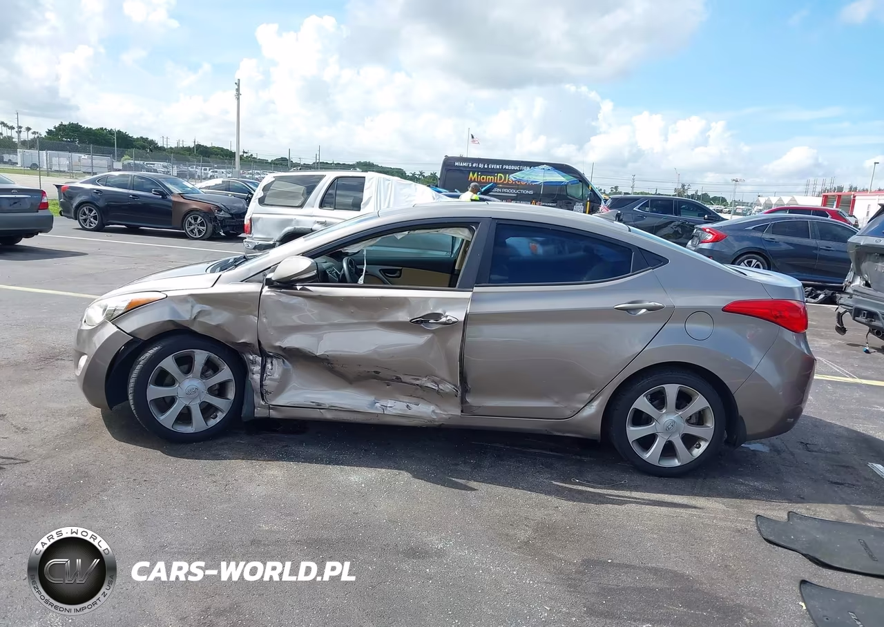 2012 Hyundai Elantra Limited VIN:5NPDH4AE9CH143483 - 14
