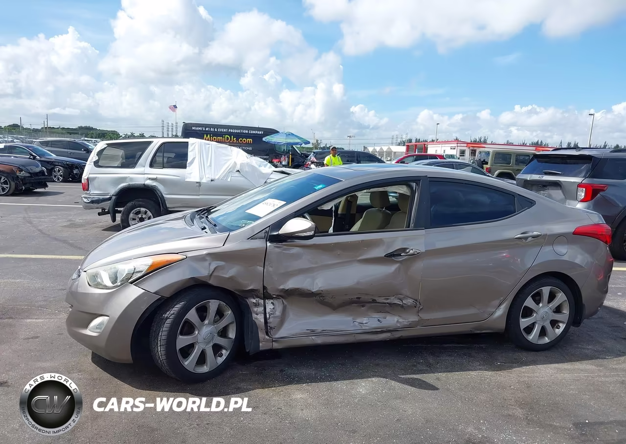 2012 Hyundai Elantra Limited VIN:5NPDH4AE9CH143483 - 6