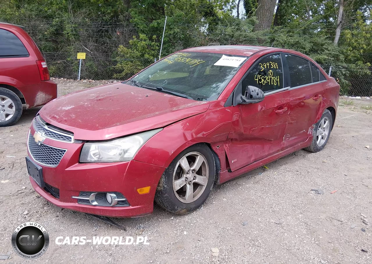2012 Chevrolet Cruze 1Lt VIN:1G1PF5SC8C7399388 - 2