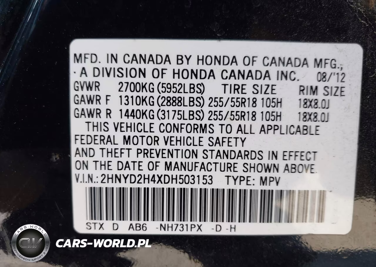 2013 Acura Mdx Technology Package VIN:2HNYD2H4XDH503153 - 9