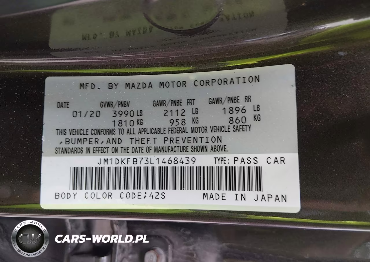 2020 Mazda Cx-3 Sport VIN:JM1DKFB73L1468439 - 9