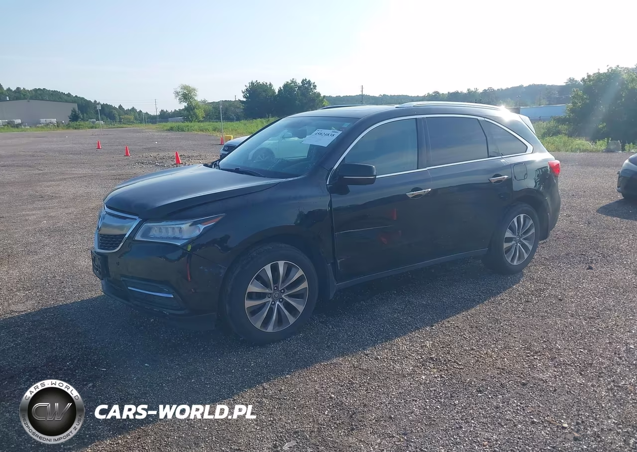 2015 Acura Mdx Advance Pkg W-Entertainment Pkg VIN:5FRYD3H87FB013453 - 2