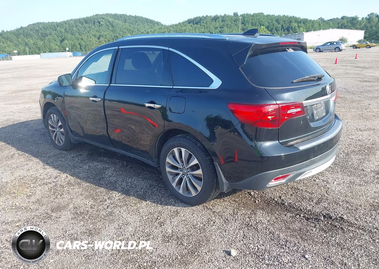 2015 Acura Mdx Advance Pkg W-Entertainment Pkg VIN:5FRYD3H87FB013453 - 3